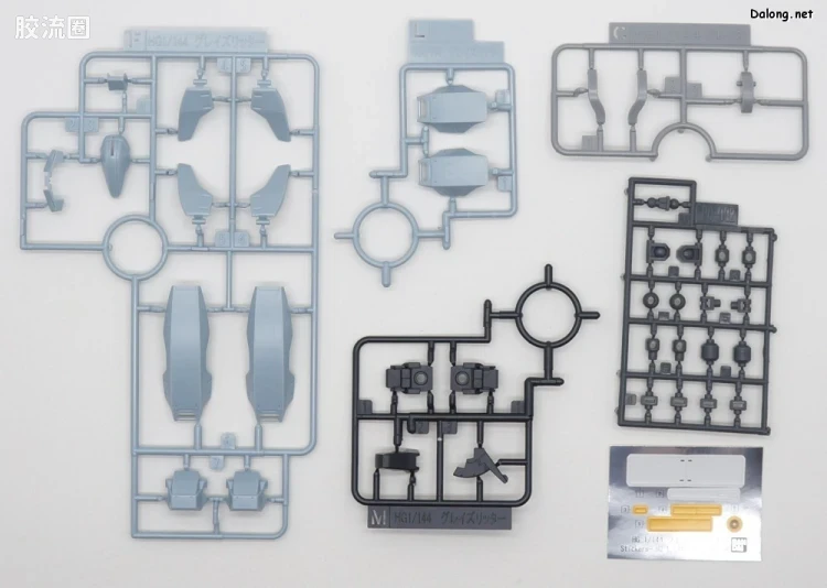 高达铁血的奥尔芬斯 HG 1/144 网络限定版 格雷兹 骑士型 麦基利斯队机 - 图片